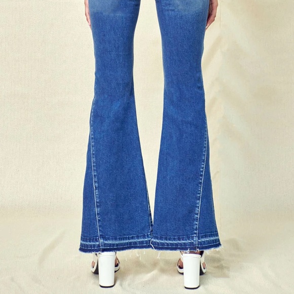 KanCan Desiree High Rise Flare Jeans - Picture 3 of 9